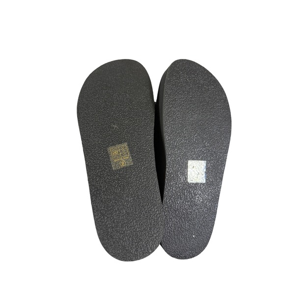 So Me Women's Slide Sandals Iridescent Green Quilted Slip On Flats Size 9 - Picture 3 of 4